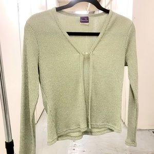 90s light green cardi *SOLD*